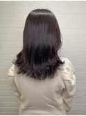 石橋阪大前/ラベンダーブラック/髪質改善/艶カラー/ローレイヤー