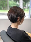 くせ毛対策ショート