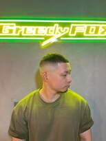 グリーディーフォックス 代々木(Greedy FOX)&nbsp;波巻き/ハイライト/マッシュパーマ/ウルフ[シェービング]