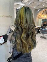 ロンドエニカ 大宮(Lond enika)&nbsp;韓国レイヤーボブケアブリーチダブルカラー[大宮]