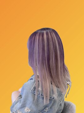 ドール(Doll) milk tea×purple outercolor