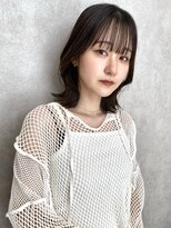 ロンド ロワール 門前仲町(Lond Loire)&nbsp;韓国レイヤーカット/くびれ巻き/前髪顔周り/セミディ[門前仲町]