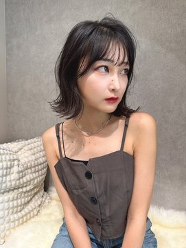 ビームズヘア 藤が丘店(Bee Ms HAIR) 小顔見せショートベージュカラーブリーチしない透明感カラー