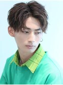 ハンサムアップバングショート