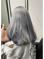 シエンゴールド(CIEN gold)&nbsp;シルバーカラー/ブリーチ/寒色カラー#浜松駅#カラー#ブリーチ