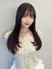 【DAISUKE指名】U24学割　前髪顔周りカット＋ケアカラー＋トリートメント