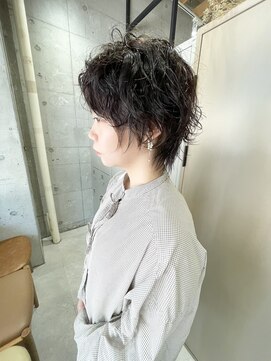 トマト(TOMTO) 【HOSSY】ウルフパーマ_ミニウルフ_ショートパーマ