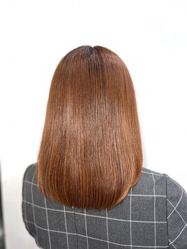 エスカーラ 表参道(THE ESCALA) @m_ayu/髪質改善トリートメント/オレンジベージュ/タビラマユミ