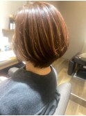 グラデーションボブ 30代、40代、50代