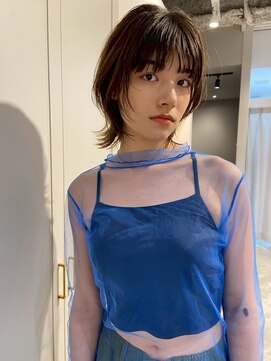 ソト 銀座(soto.) ハイライトカラー/くびれヘア/レイヤーパーマ/ミニボブ[銀座]