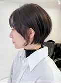 ショートくびれヘア顔周りレイヤー_ba374471