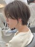 【19時のご予約】顔型や骨格に合わせた似合わせカット→￥7000 (ショートボブ)