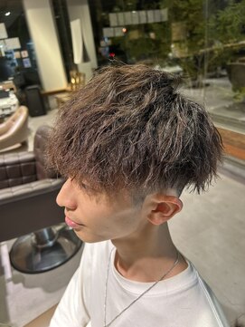 アンプヘアー 桂店(unpeu hair) メンズツイストスパイラル　京都　桂