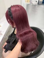 ベレーザシェルト(Beleza scelto) 15197ブリーチ&ダブルカラーレイヤーラベンダーグレーパープル