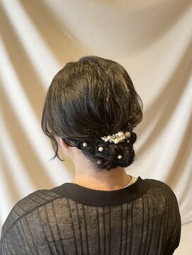 ココカラヘアー ニコ(cococara hair nico) 結婚式アレンジ/お呼ばれヘア/ダウンアレンジ
