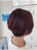 大人小顔丸みショートボブ20代30代40代【所沢駅/ショート】
