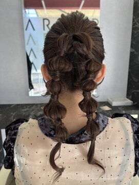 アート(ART) パーティーヘアセット