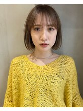 ダーリン(Darlin) ヘーゼルベージュ×ボブ