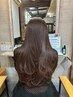 【髪を生き返らせたい方】カット+髪質改善カラー+トリートメント6step￥16500