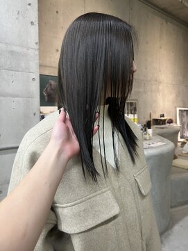 チクロヘアー(Ticro hair) @g_kt5 olive beige