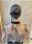 お呼ばれヘアセット