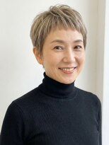 シオミエイチタルミ(shiomi H TARUMI)&nbsp;【セシルカット】白髪も馴染む大人のベリーショート