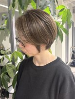 GBG 自由が丘&nbsp;くびれショートボブ40代50代グレイカラー白髪染め白髪ぼかし