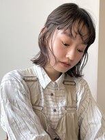 ディッセンバー 渋谷(December) 【December】小顔カット/ブリーチなしオリーブベージュ