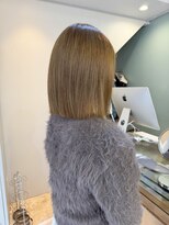 フラム 渋谷(flamme)&nbsp;【ブリーチなしダブルカラー】オリーブベージュ◎