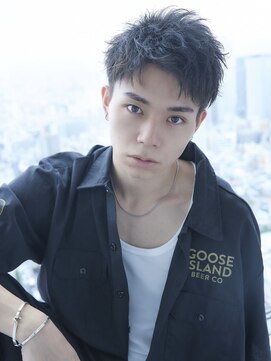 マカロン 伊勢崎店(MACARON) MEN’S HAIR/サーフカール/刈り上げセンターパート/伊勢崎１７