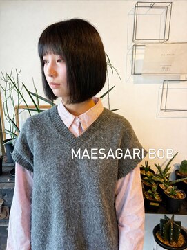 ニコ(nico) 切りっぱなしボブ