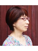 ヘアマニキュアで白髪染め☆　頭皮ストレスなし