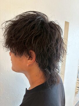 エヌアンドエー 春日部東口店(hair shop N&A) くびれウルフ×ラフウェーブパーマ