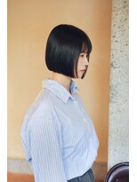 ムーフ(Moof)&nbsp;大人ボブ切りっぱなしボブレイヤーボブ外ハネボブくびれボブ
