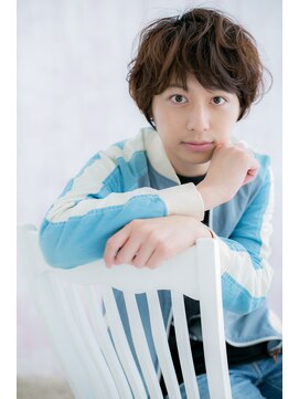 ヘアアンドビューティー ミック(Hair & Beauty miq) 無造作カールのモテBOYスタイルa