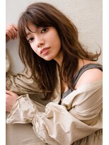 ミンクス 銀座店(MINX)&nbsp;【MINX小池】おしゃれなリラックスカールのセミロングレイヤー