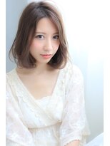 ウィル 野田阪神店(WiLL) 【WiLL 野田阪神】透明感グレージュ☆スーパーナチュラルボブ
