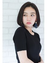 ラミ(L'ami) 【東 純平】大人かわいい 毛先パーマ ワンレンボブ