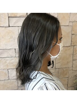 フォルテ 島田店 インナーカラーシルバーグレージュ