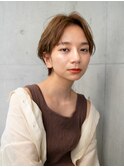 カジュアルクールなショート#美髪#大人かわいい#こなれミディ