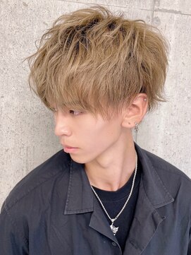 ロンド ロビン 栄(Lond robin) 【Lond robin】高瀬慎也 韓国風/マッシュ/スパイラル/パーマ N