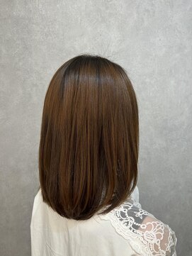 ウィスプ 赤羽店(wisp) 柔らかストレートミディ