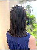 切りっぱなしボブ