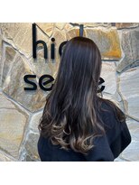 ナチュラルハイセンス 本店(natural high sense) アッシュグレー×ハイライト　似合わせカット/町屋駅