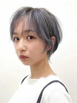 フレーム 博多店(FRAME)&nbsp;レイヤーショートウルフシルバーグレー【福岡／博多】