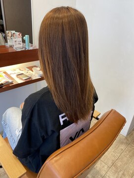 マーリャヘアー(mallia hair) レイヤースタイルレイヤーカットロングレイヤー小顔スタイル
