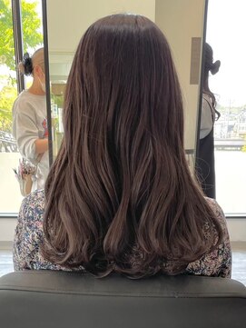 アトリエコア(Atelier Coa) ダブルカラーミルクティーベージュカラーブルーブラックブリーチ