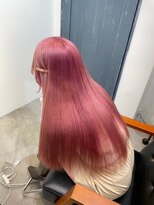 フォルテ ティアラ 横浜店(FORTE TIARA)&nbsp;髪質改善カラー /ダブルカラー/ペールピンク/ピンクベージュ