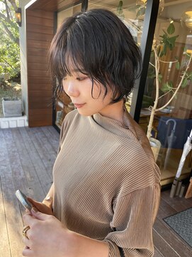 ヘア プロデュース キュオン(hair produce CUEON.) ショートボブ×ニュアンスパーマ