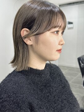 ビューナゴヤ 名駅(VIEW NAGOYA) 前髪カタログ/イメチェンスタイル／ウェーブパーマ/こなれミディ